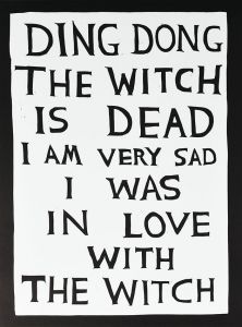 Ding Dong The Witch is Dead・・・/デイヴィッド・シュリグリーのサムネール