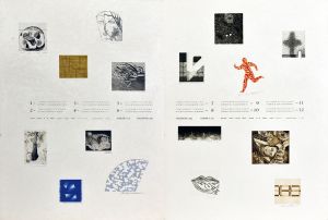 芸大カレンダー 1984 atelier C-126/多作家のサムネール