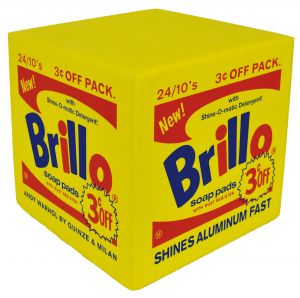 Brillo Pouf Yellow by Quinze ＆ Milan/アンディ・ウォーホルのサムネール