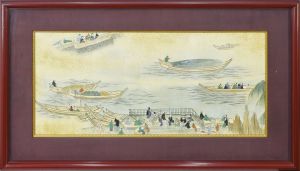 蔵前付近渡し/広重二代のサムネール