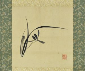 蘭の図/菱田春草のサムネール
