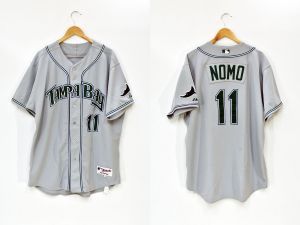 ユニフォーム　2005 ROAD JERSEY/タンパベイ・デビルレイズ　野茂英雄のサムネール