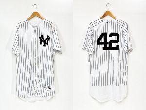 ユニフォーム　Jackie Robinson Day Game　2017/4/15/ニューヨーク・ヤンキース　アロルディス・チャップマンのサムネール