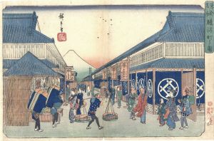 東都名所　駿河町之図