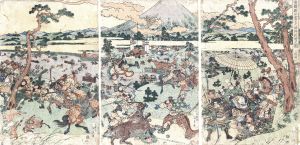 源頼朝公富士之裾野牧狩之図